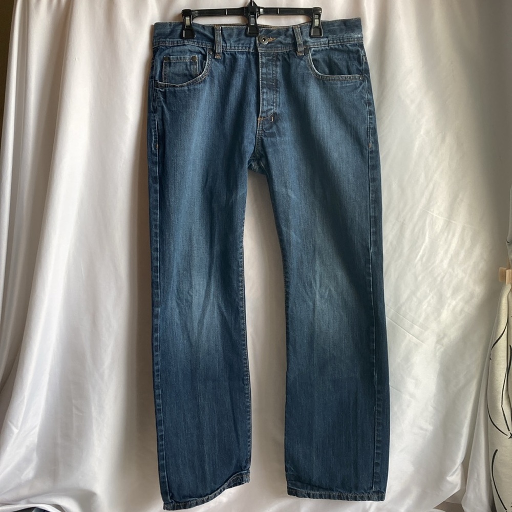 EDC Original Denim Straight Eagle Fit Jeans Size 34/32